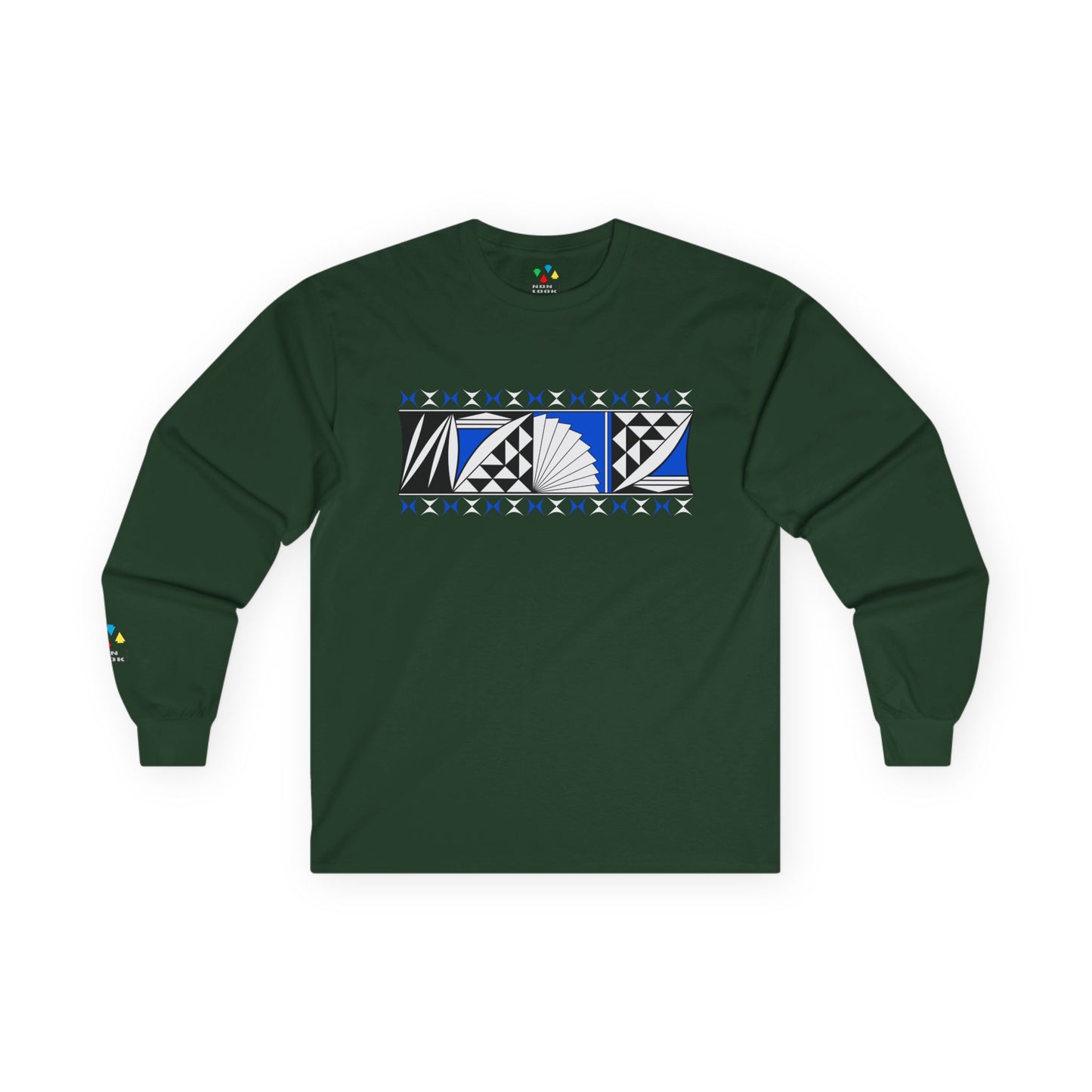 Southwest Sunrise in Blue Unisex Long Sleeve Tee