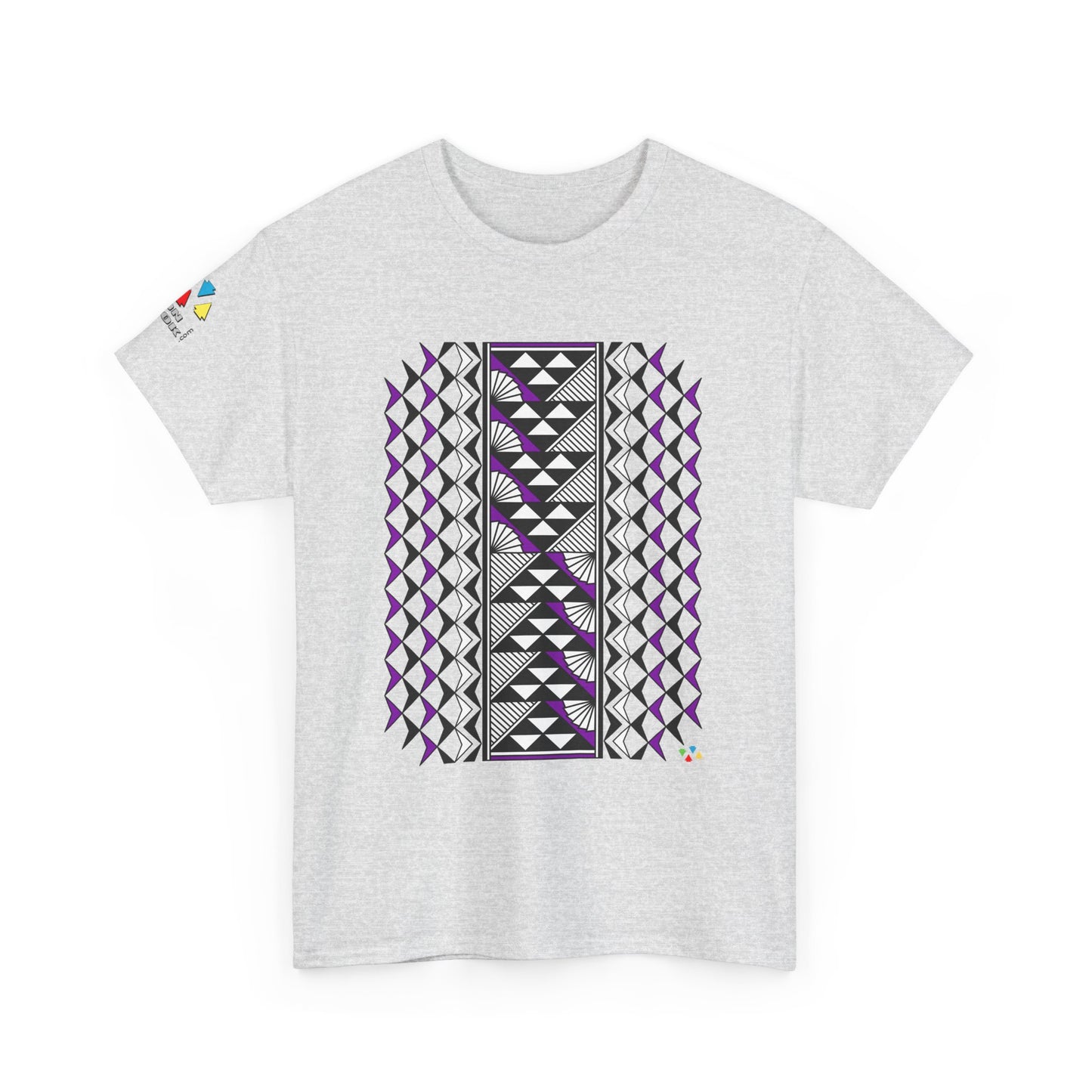 Sun and Rain in Purple Gildan Unisex Tee