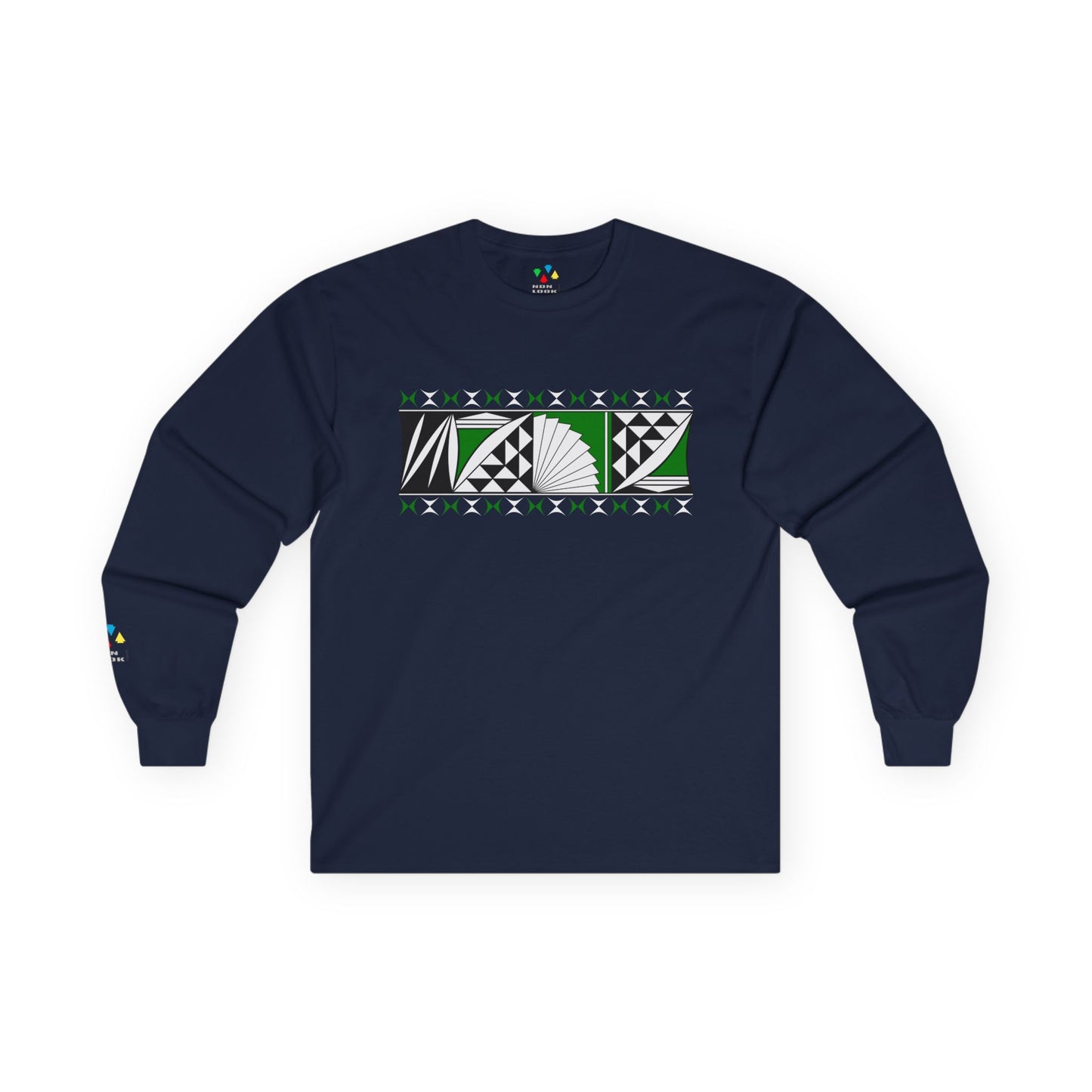 Southwest Sunrise in Green Unisex Long Sleeve Tee