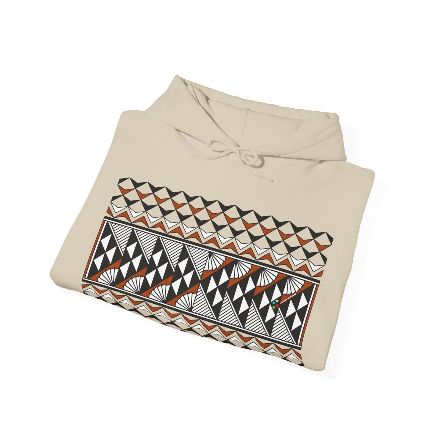 Sun and Rain in Rust Unisex Hoodie