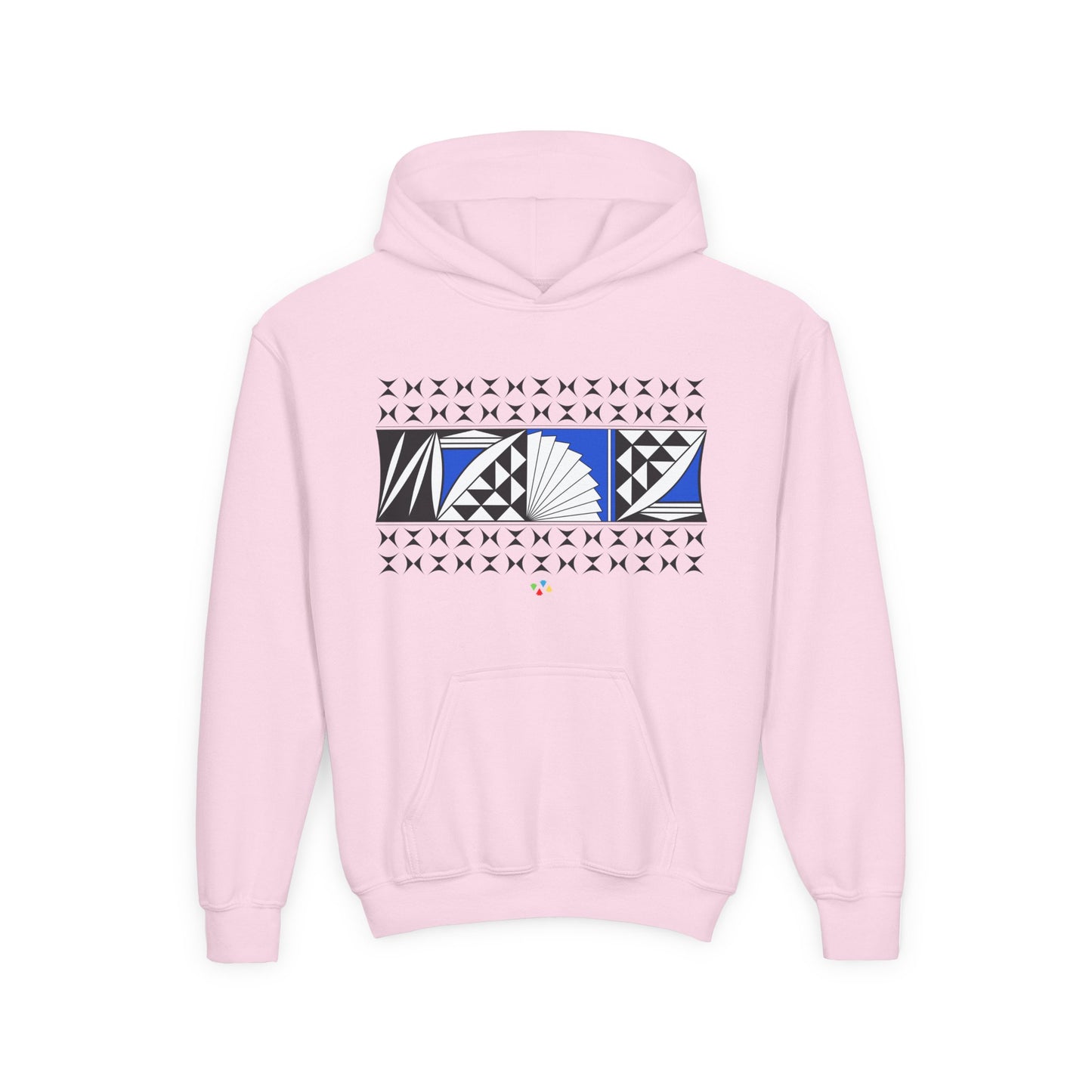 Blue Southwest Sunrise Youth Heavy Blend Hooded Sweatshirt