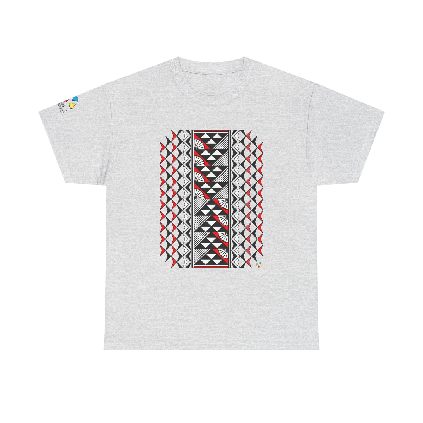 Sun and Rain in Red Gildan Unisex Tee