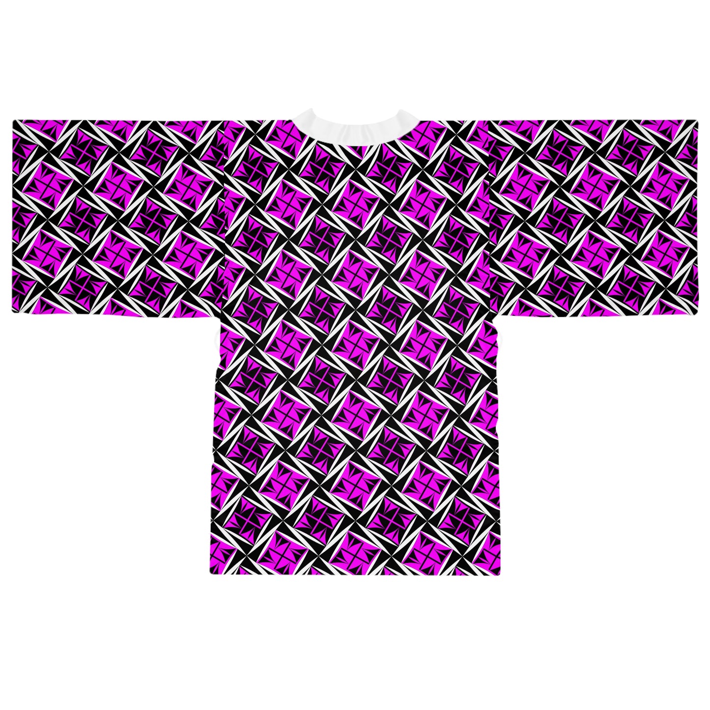 Sacred Winds in Pink Kimono Robe