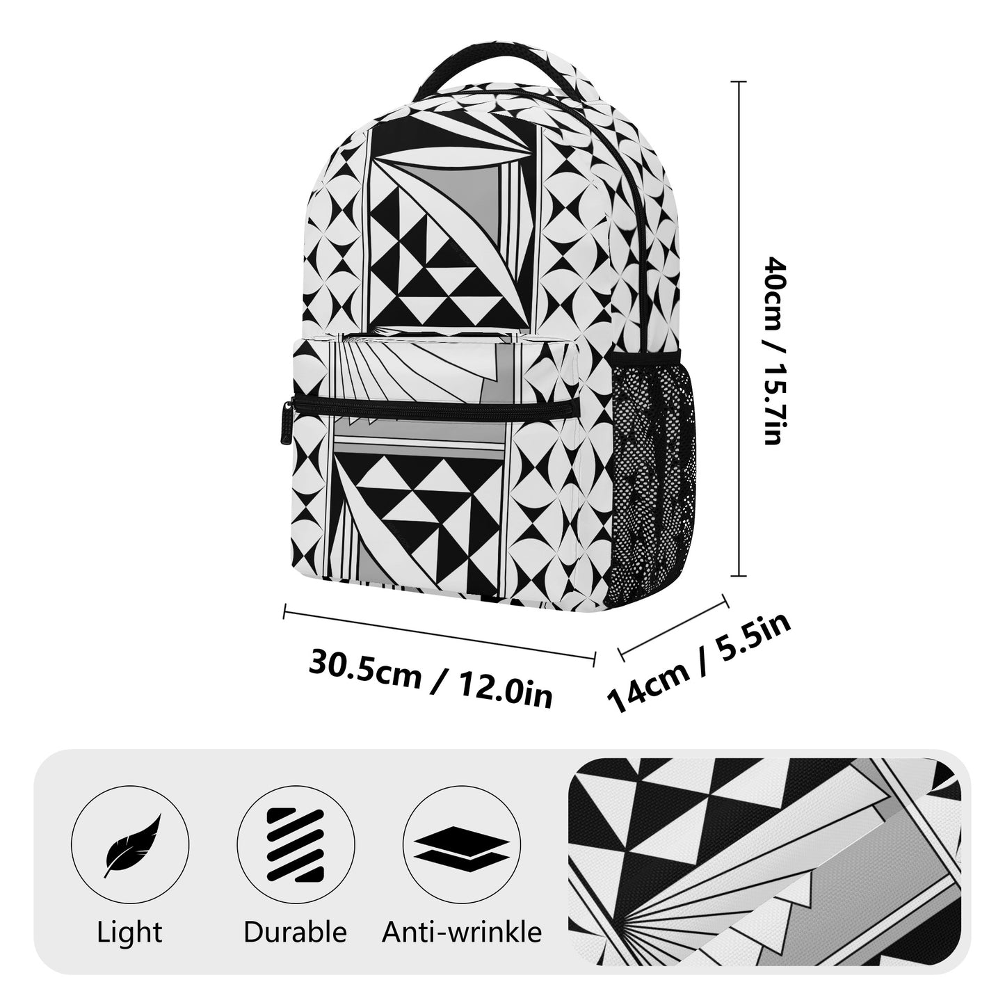 Southwest Sunrise in Gray Backpack