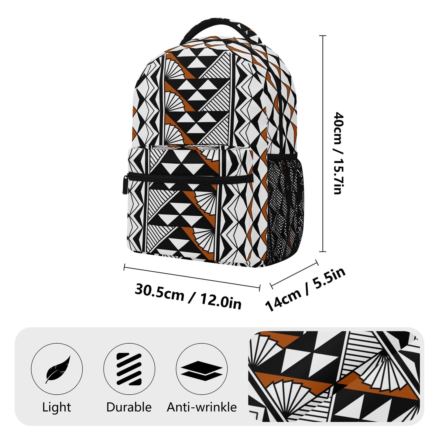 Sun and Rain in Rust Backpack
