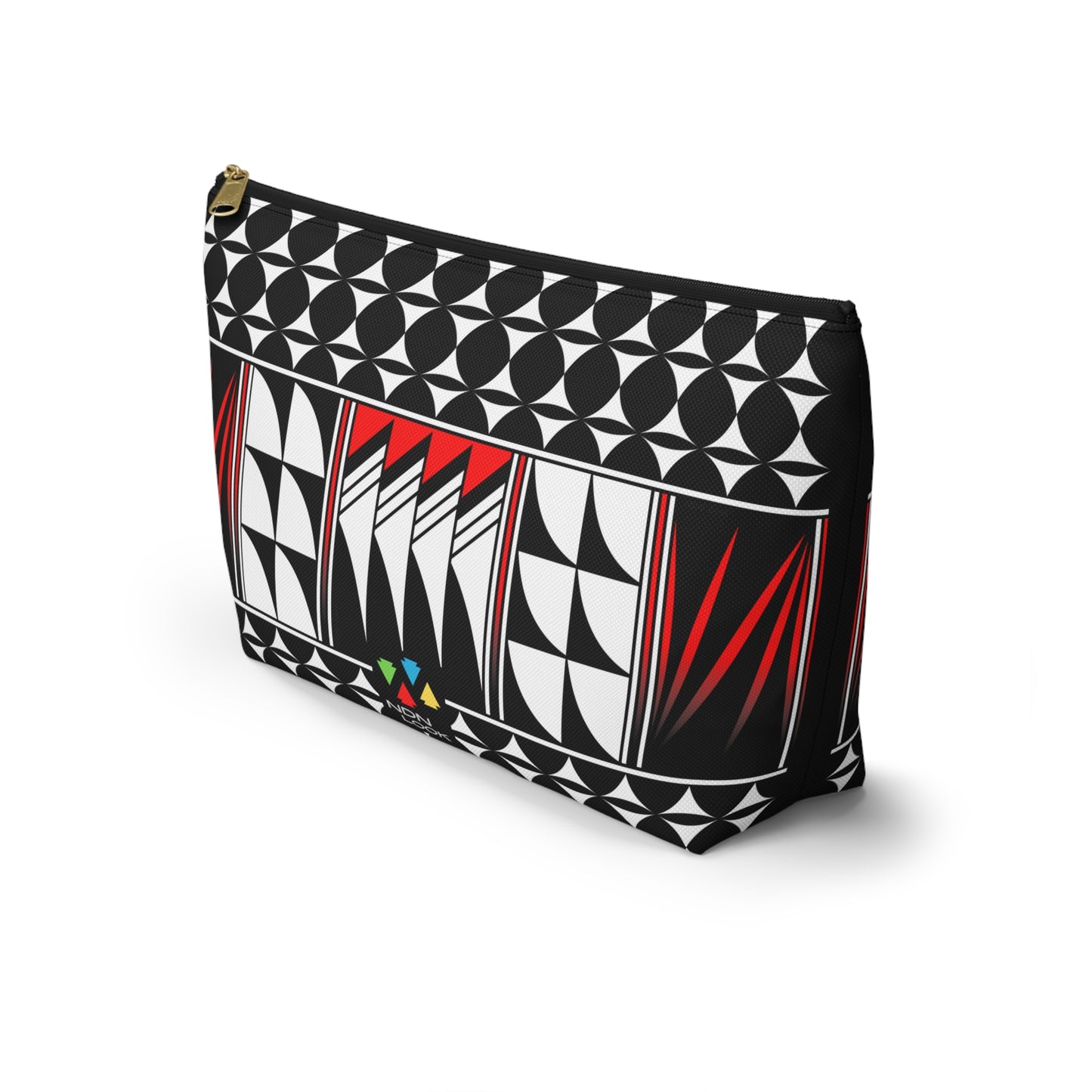 Blessed Feathers in Red Pouch w T-bottom