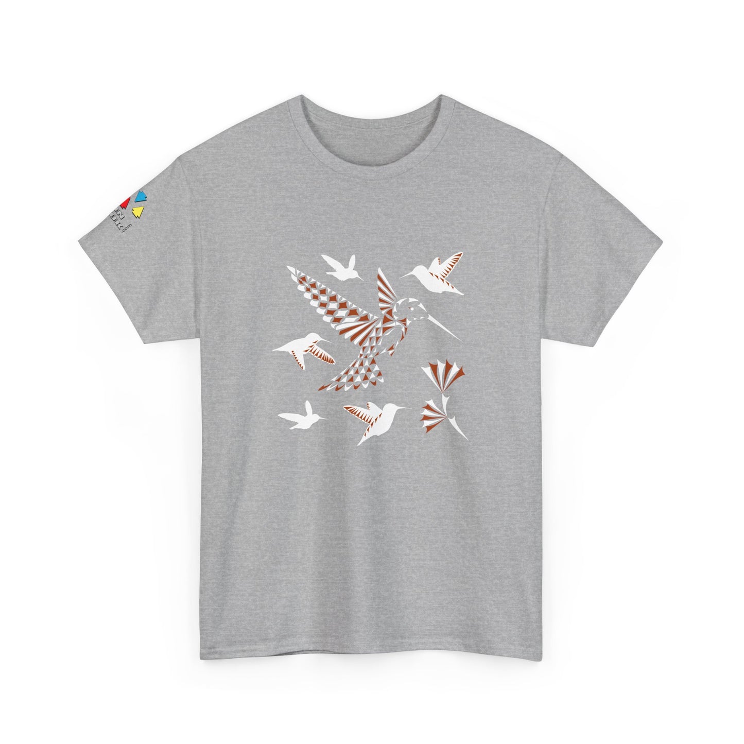 Hummingbird Blessing in Rust Gildan Unisex Tee