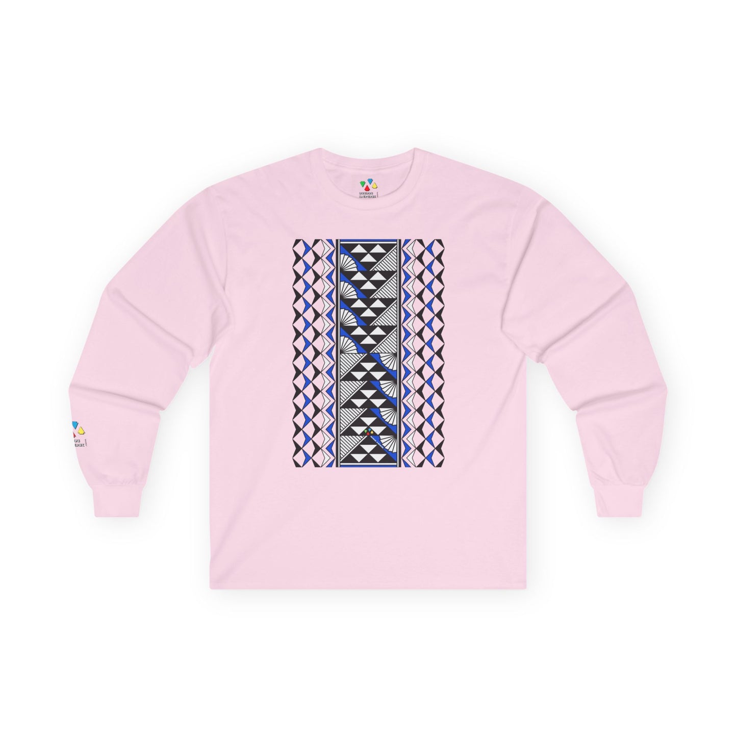 Sun and Rain in Blue Unisex Long Sleeve Tee