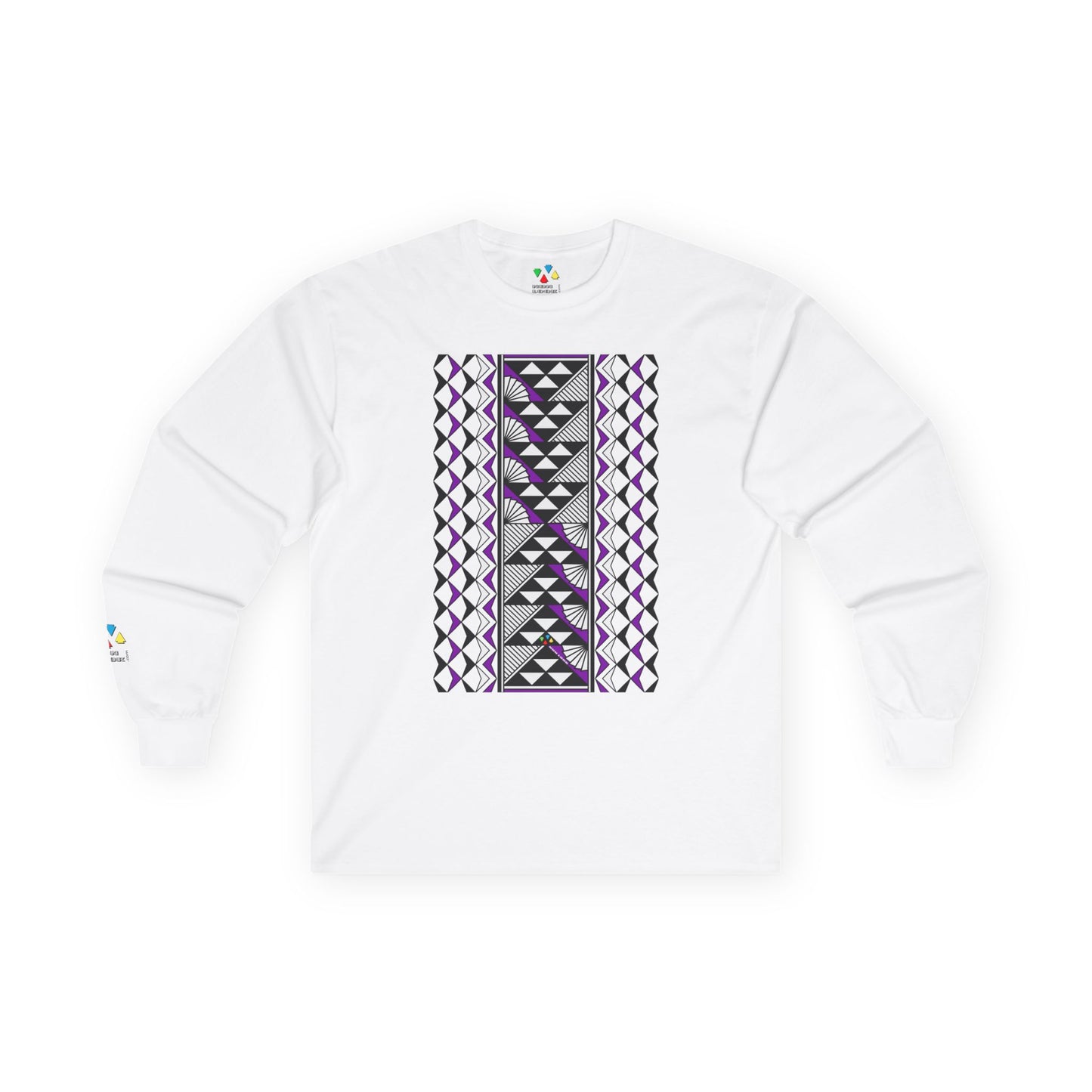 Sun and Rain in Purple Unisex Long Sleeve Tee
