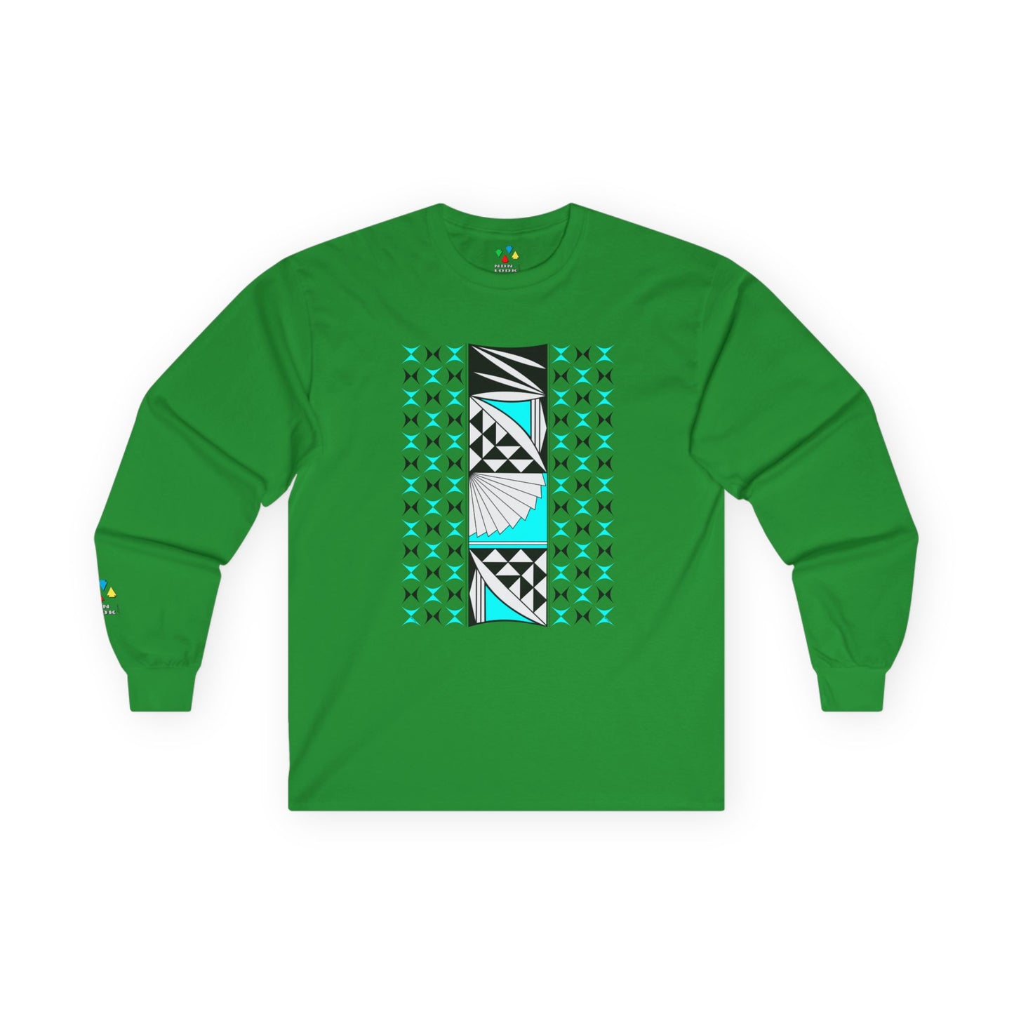 Southwest Sunrise in Turquoise Unisex Long Sleeve Tee
