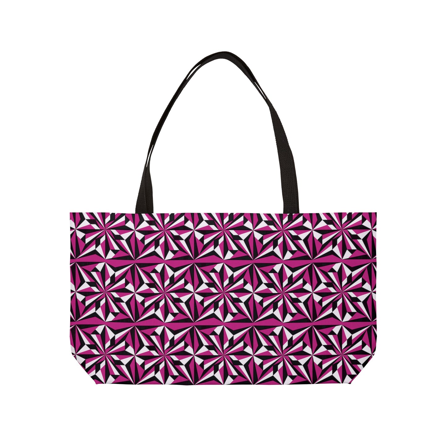 Pink Morning Star Weekender Tote Bag