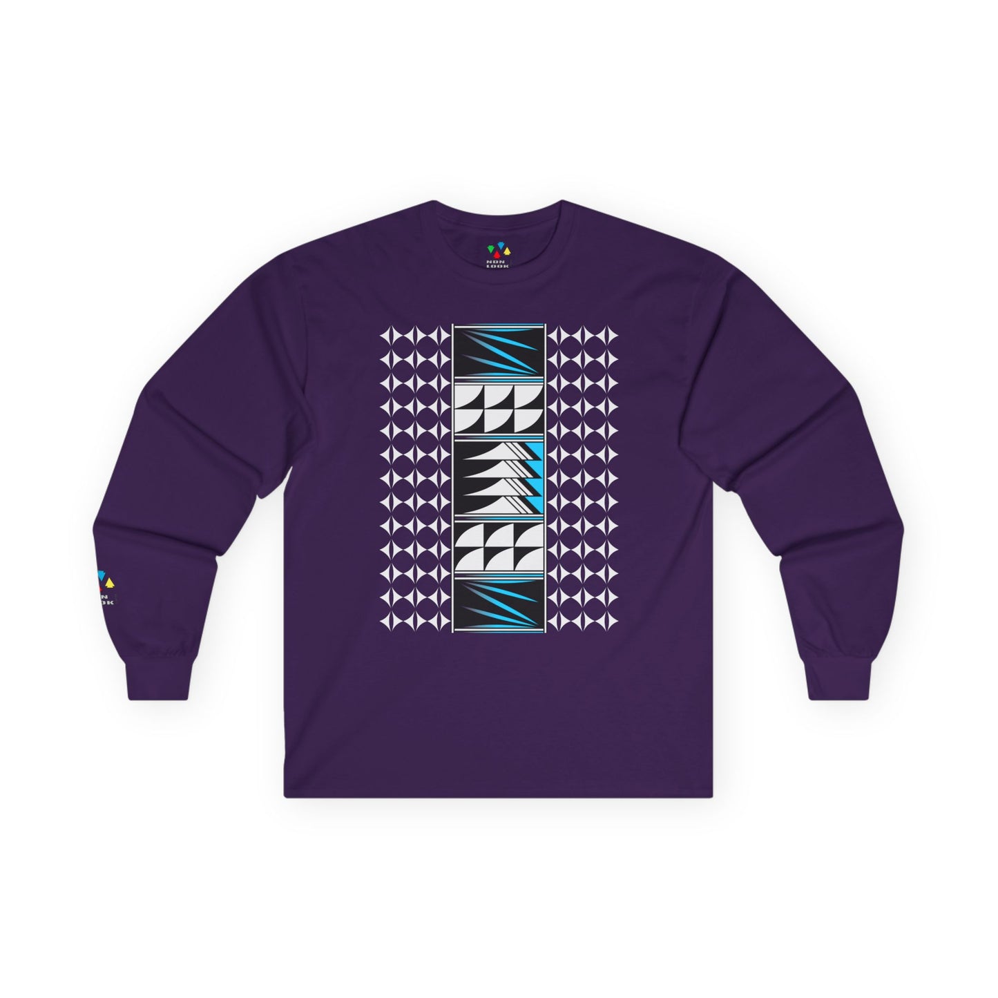 Feather Blessings in Turquoise Unisex Long Sleeve Tee