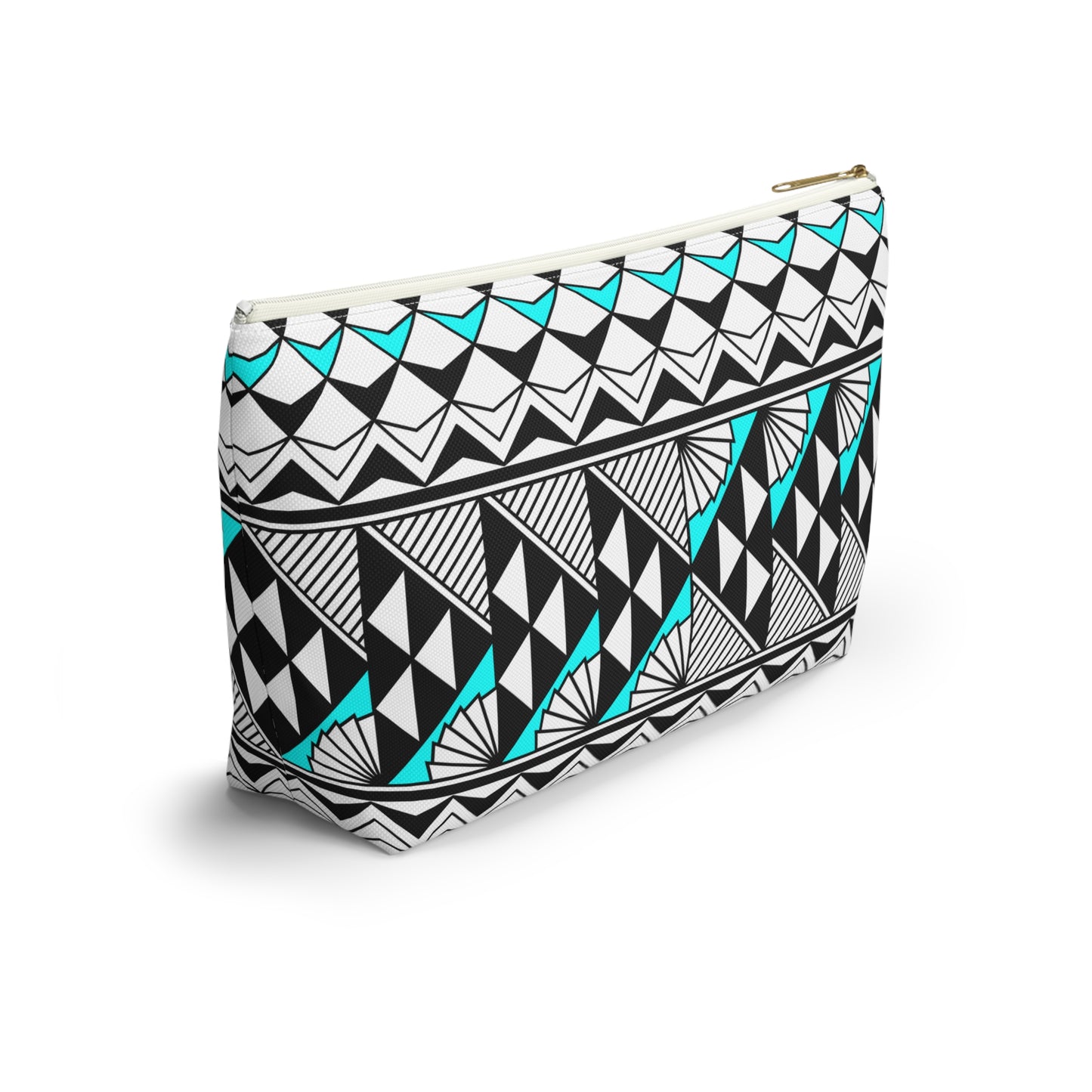 Sun and Rain in Turquoise Pouch w T-bottom