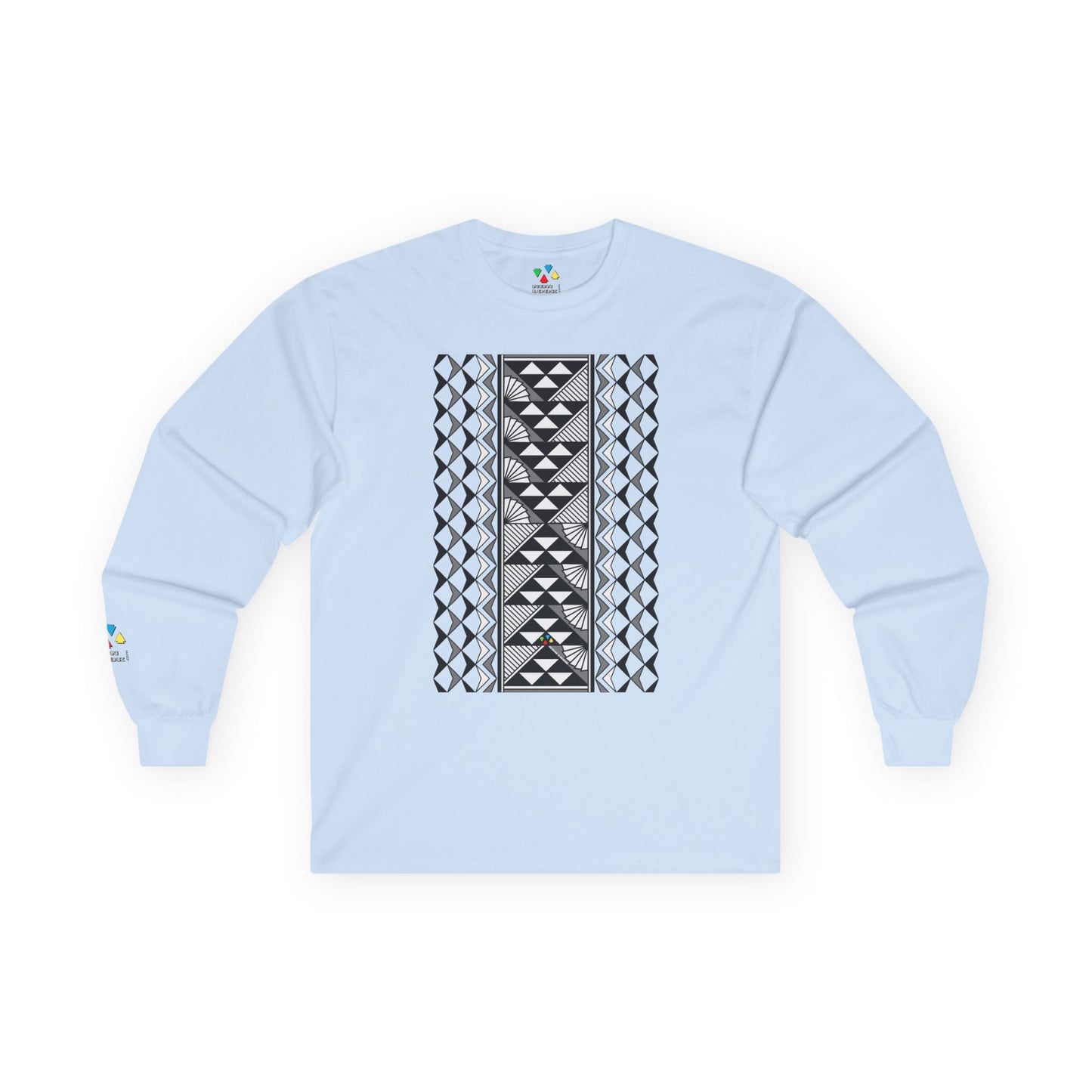 Sun and Rain in Gray Unisex Long Sleeve Tee