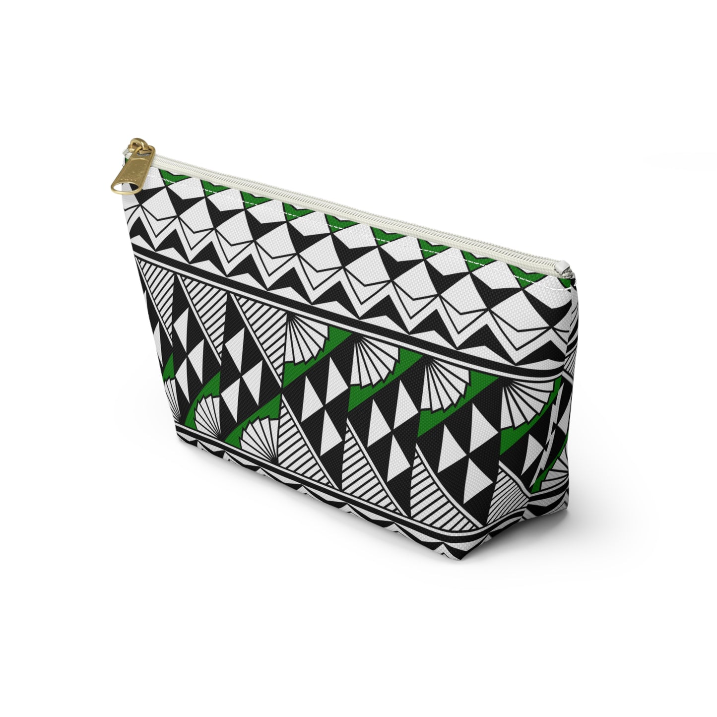 Sun and Rain in Green Pouch w T-bottom