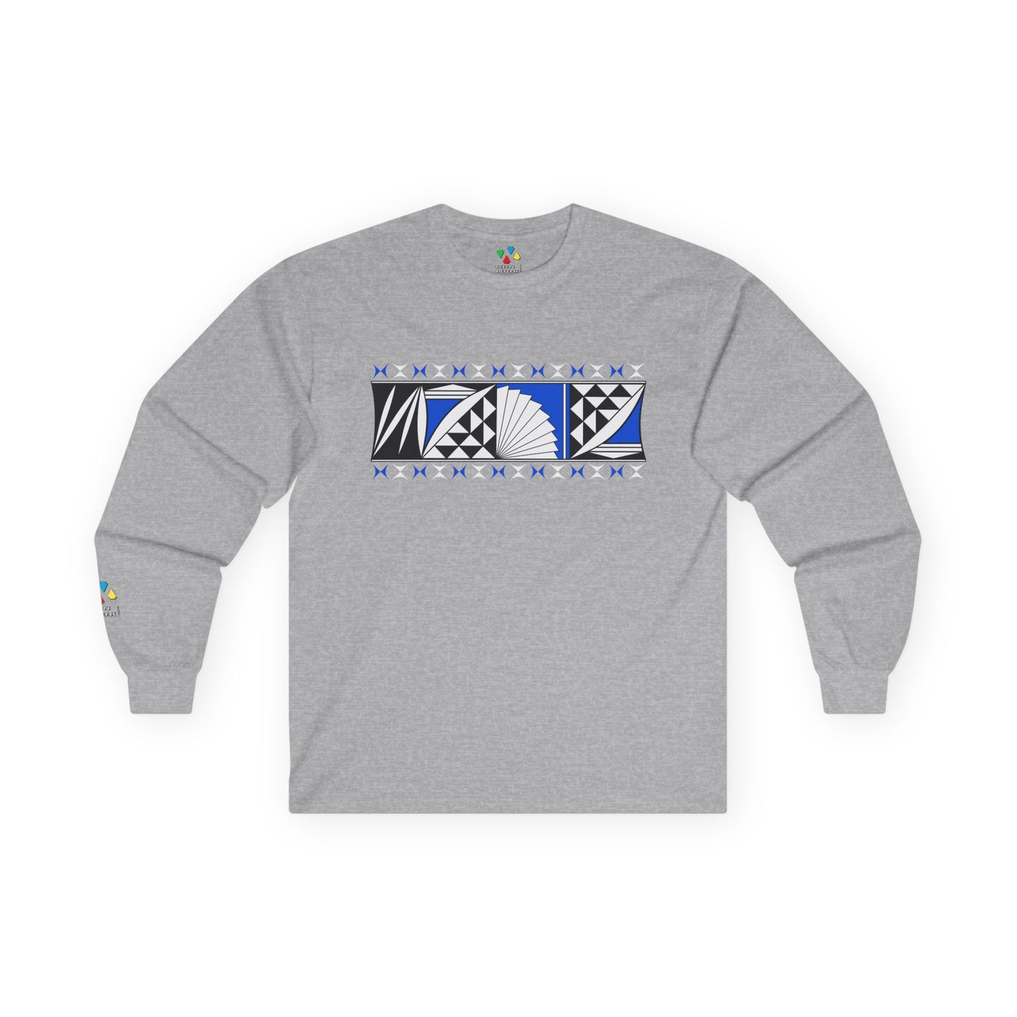 Southwest Sunrise in Blue Unisex Long Sleeve Tee
