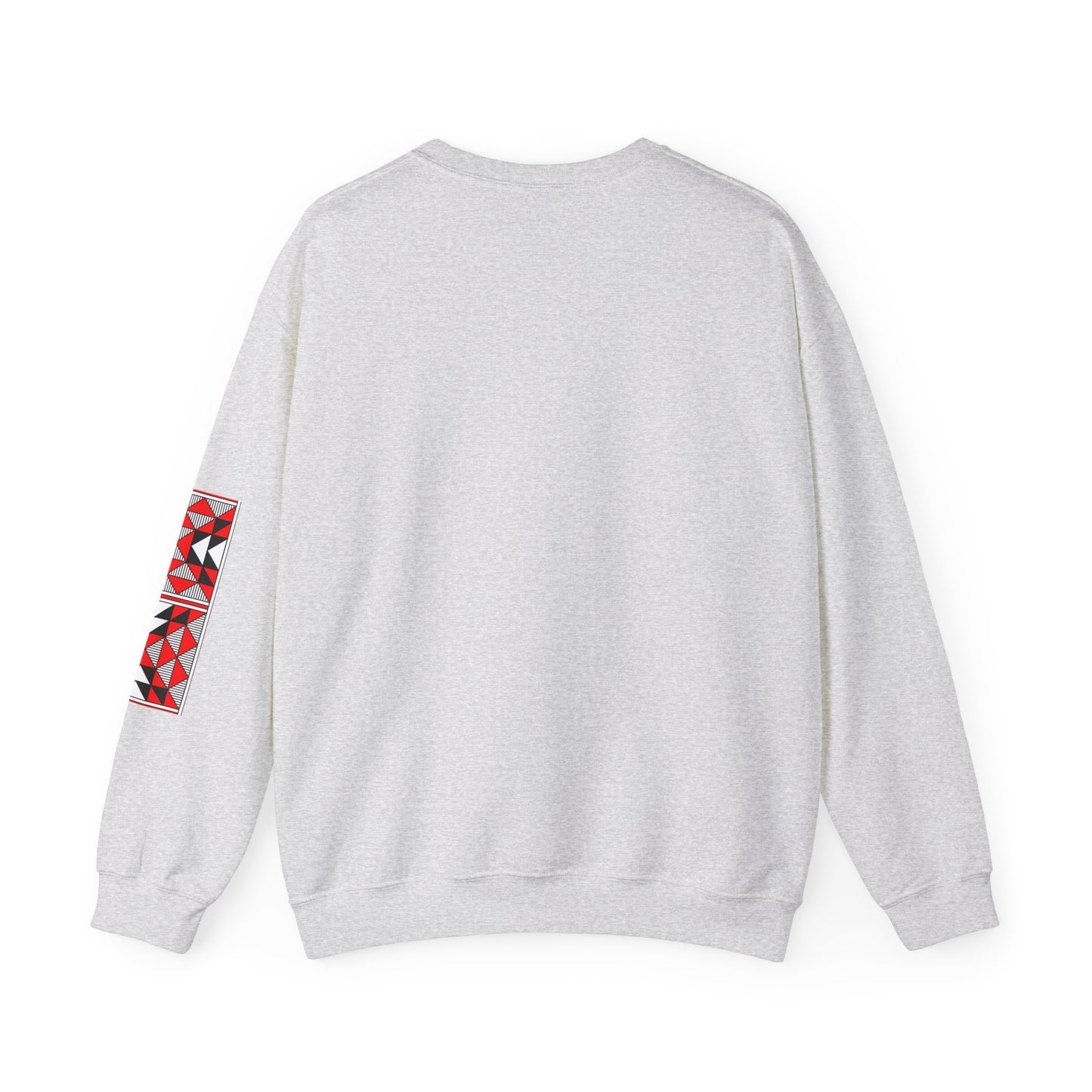 Sacred Mountains in Red Unisex Sweatshirt