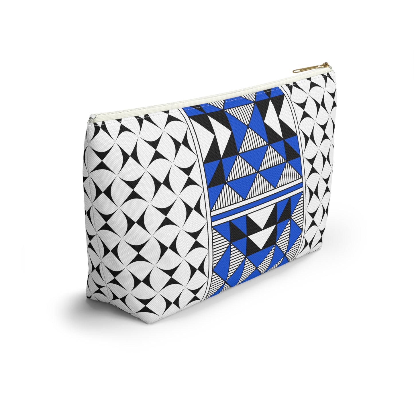 Sacred Mountains in Blue Pouch w T-bottom