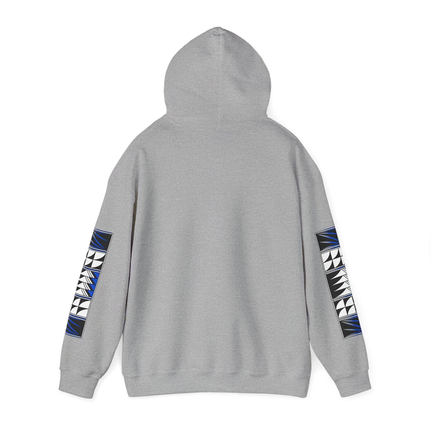 Blessed Feathers in Blue Unisex Hoodie
