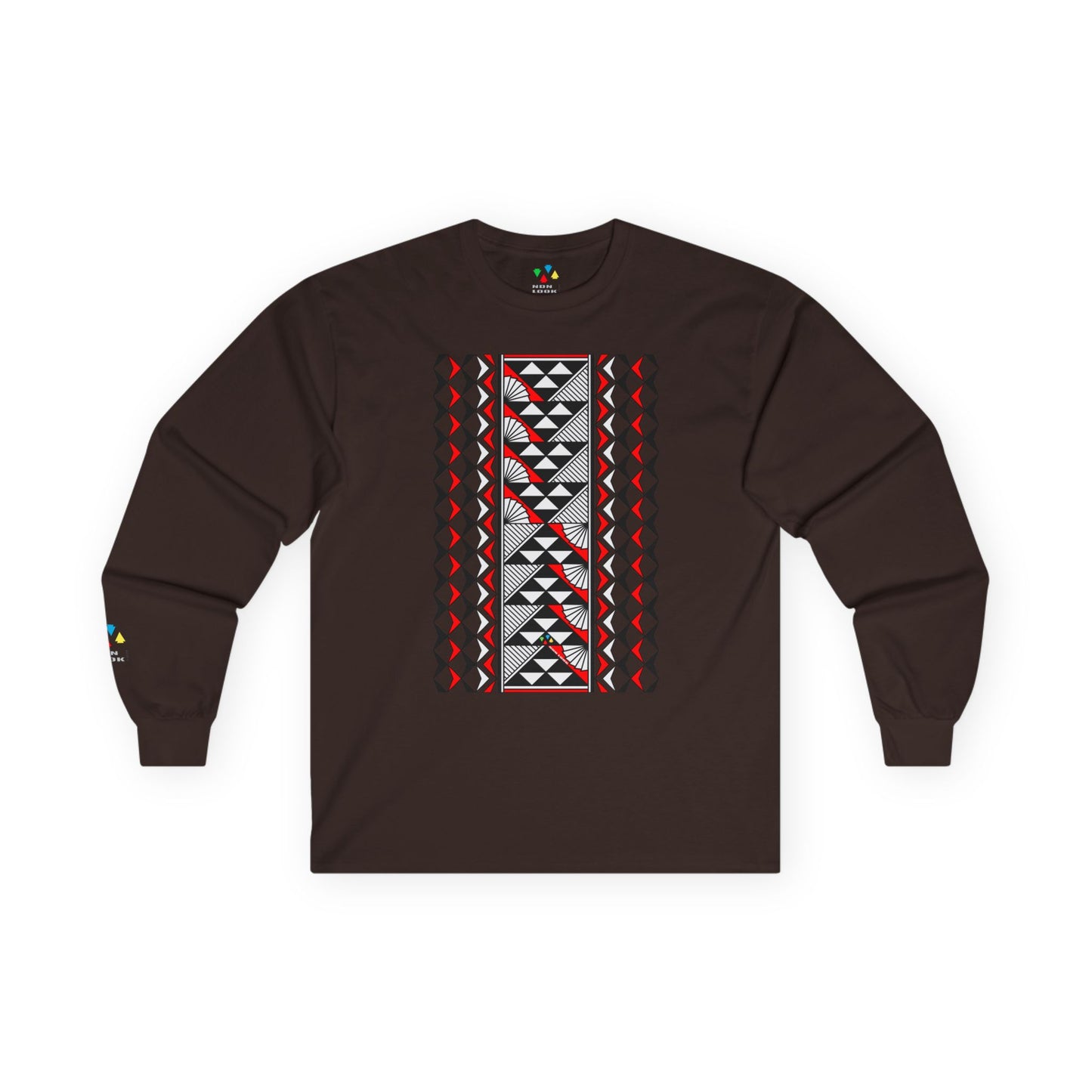 Sun and Rain in Red Unisex Long Sleeve Tee