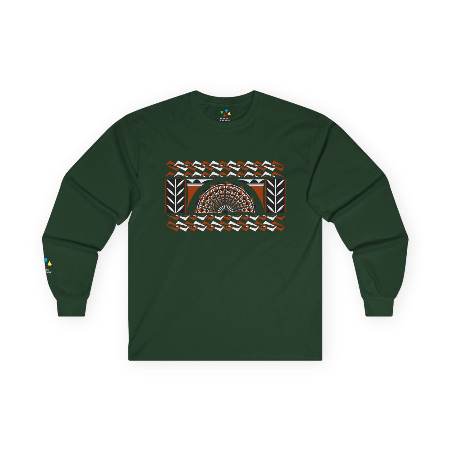 Southwest Sunset in Rust Unisex Long Sleeve Tee