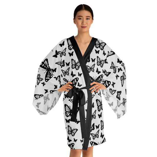 Butterfly Dance Kimono Robe – Where Comfort Meets Native Grace