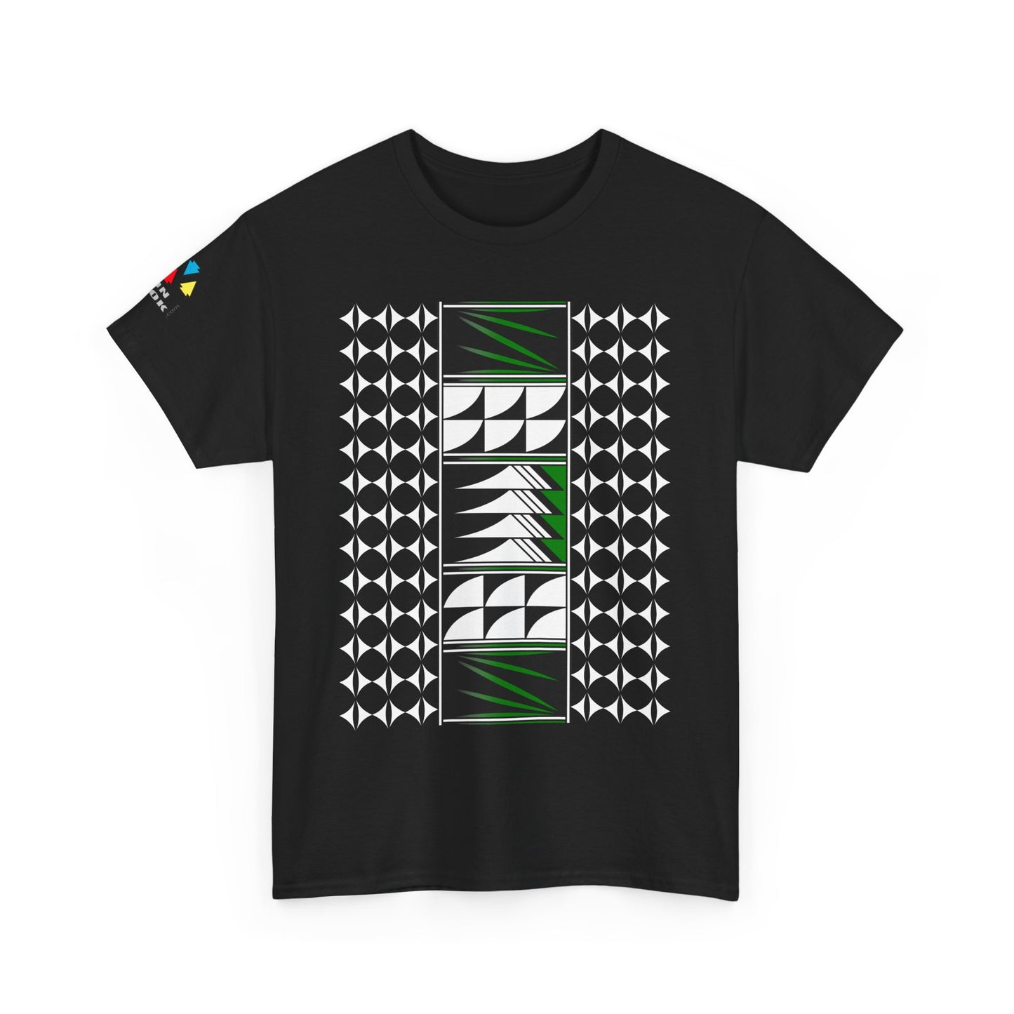 Feather Blessings in Green Gildan Unisex Tee