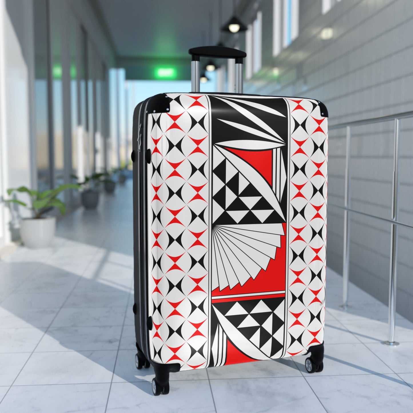 Red Southwest Sunrise Suitcases