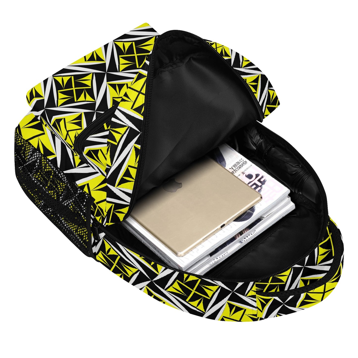 Sacred Sunrise in Yellow Backpack