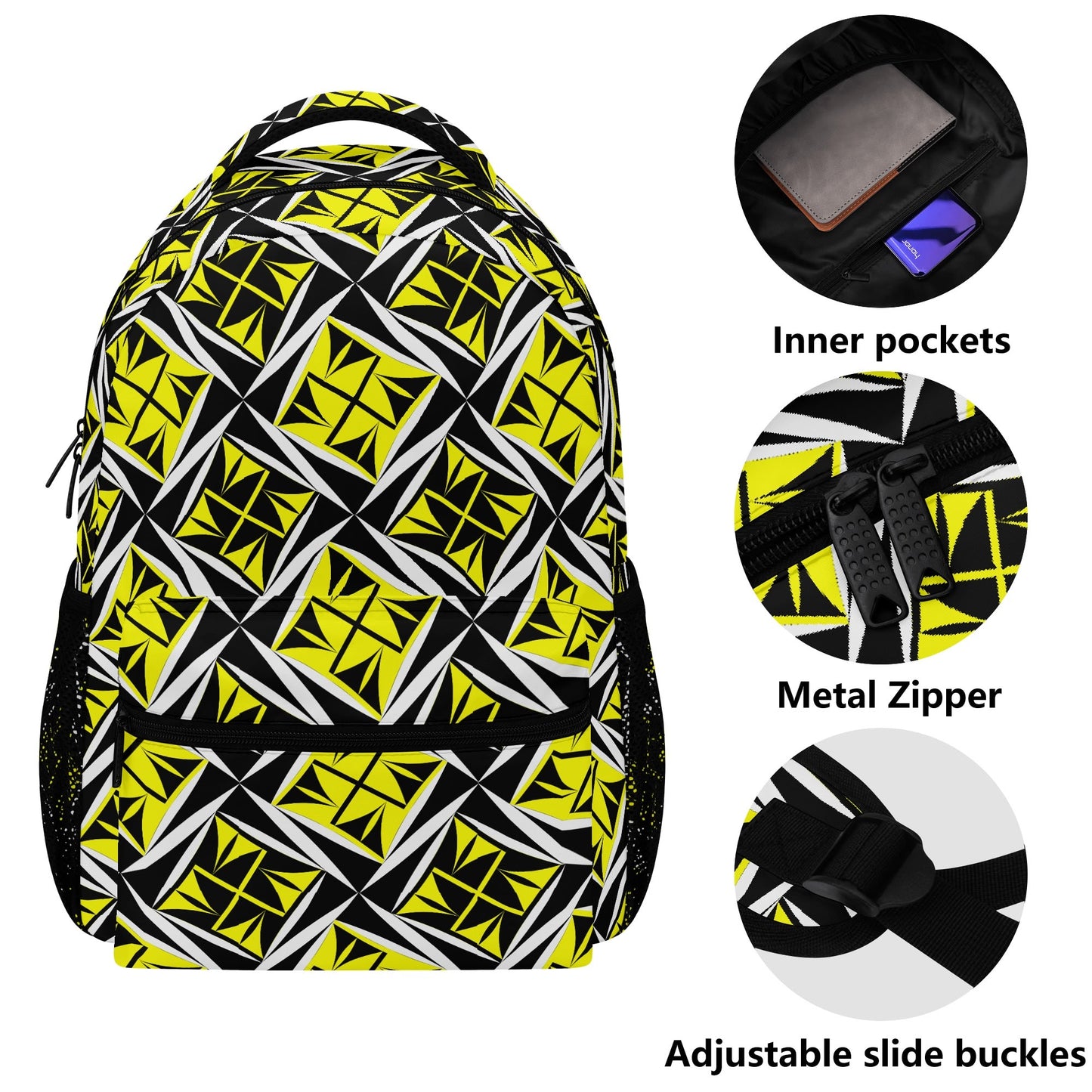 Sacred Sunrise in Yellow Backpack