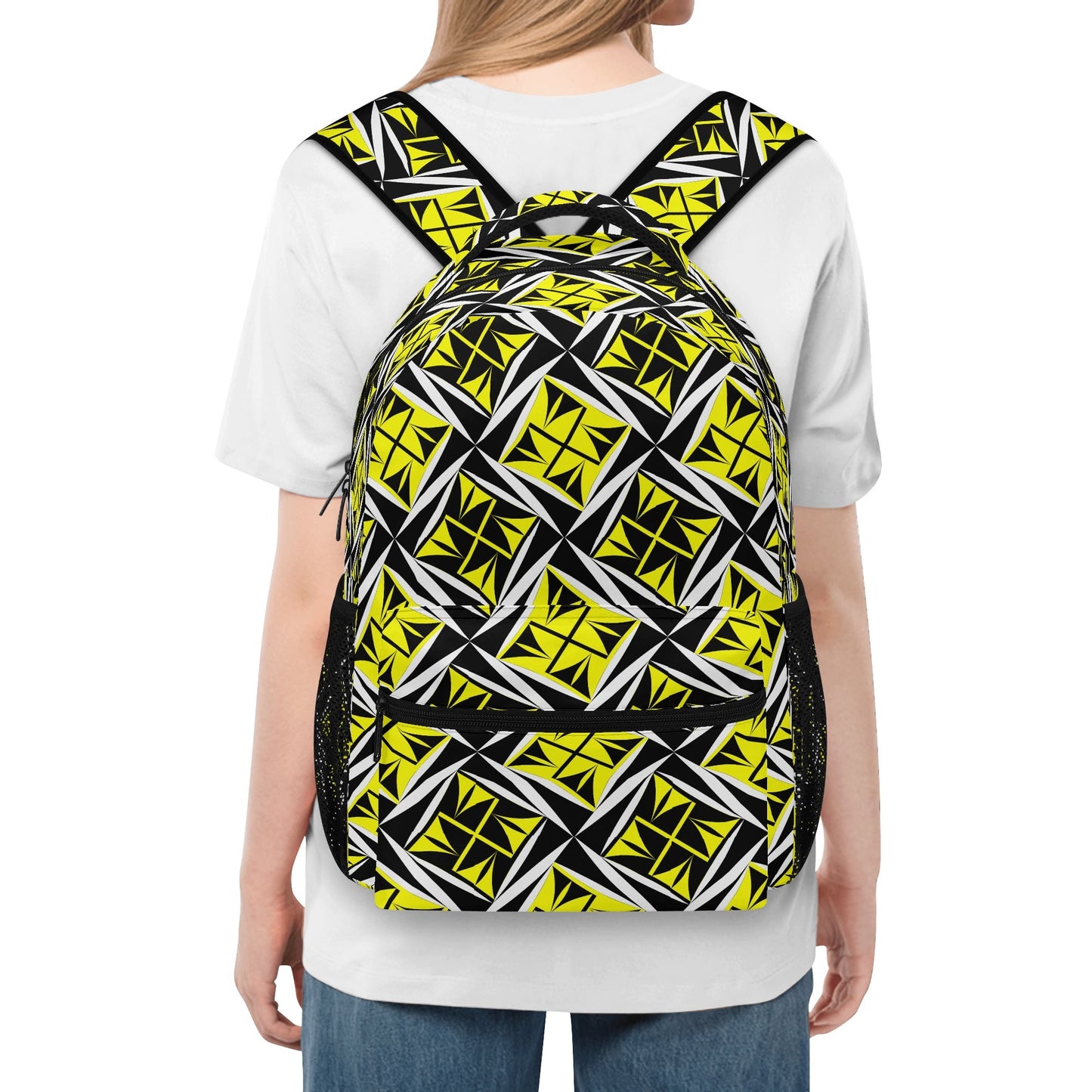 Sacred Sunrise in Yellow Backpack