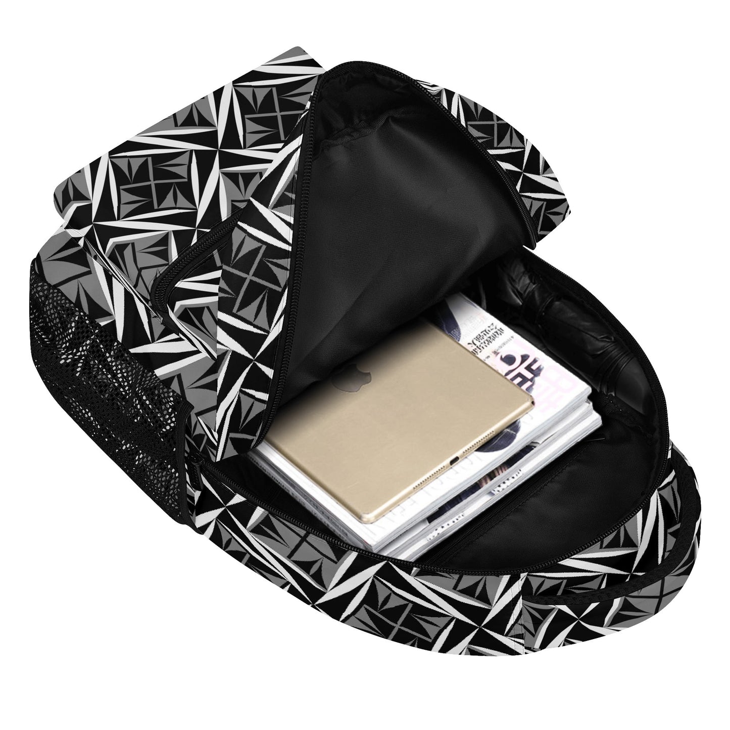 Sacred Winds in Charcoal Backpack