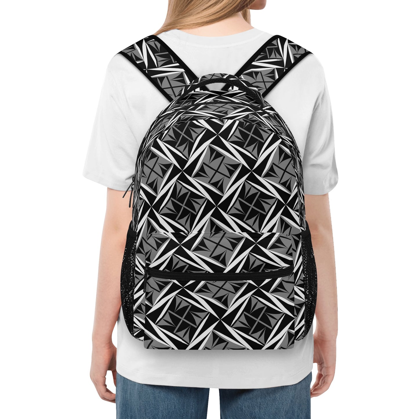 Sacred Winds in Charcoal Backpack
