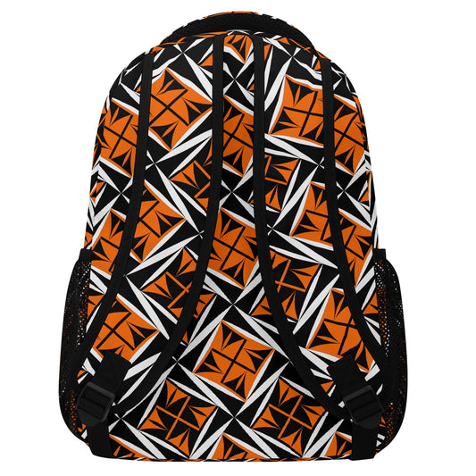 Sacred Winds in Orange Backpack