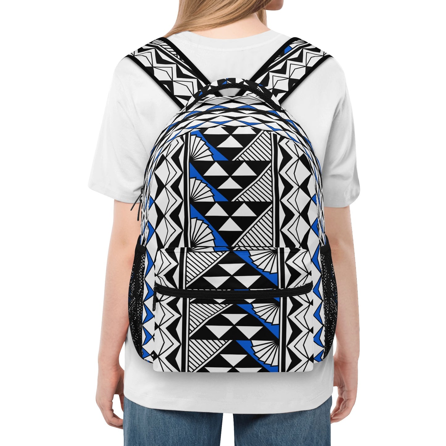 Sun and Rain in Blue Backpack