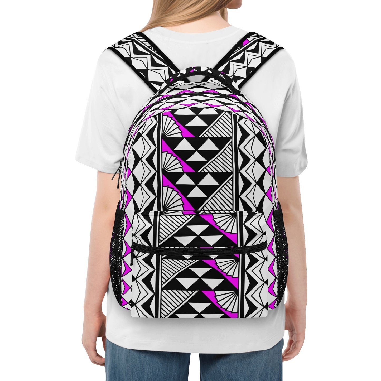 Sun and Rain in Pink Backpack