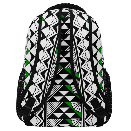 Sun and Rain in Green Backpack