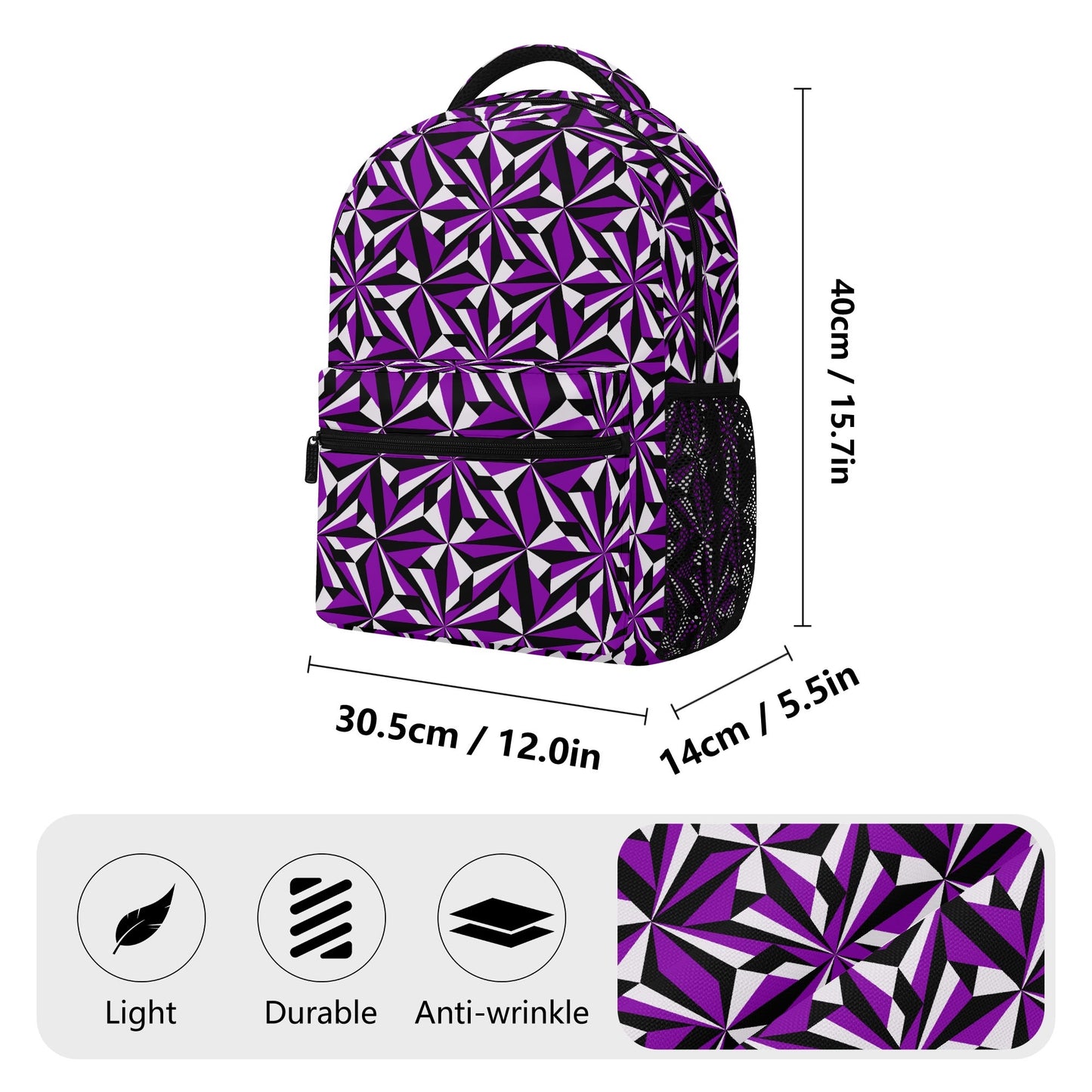 Desert Flower in Pink Backpack