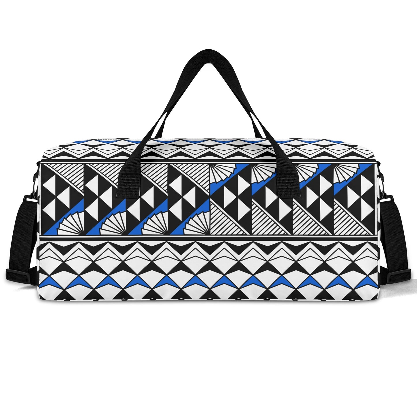 Sun and Rain in Blue Duffle Bag