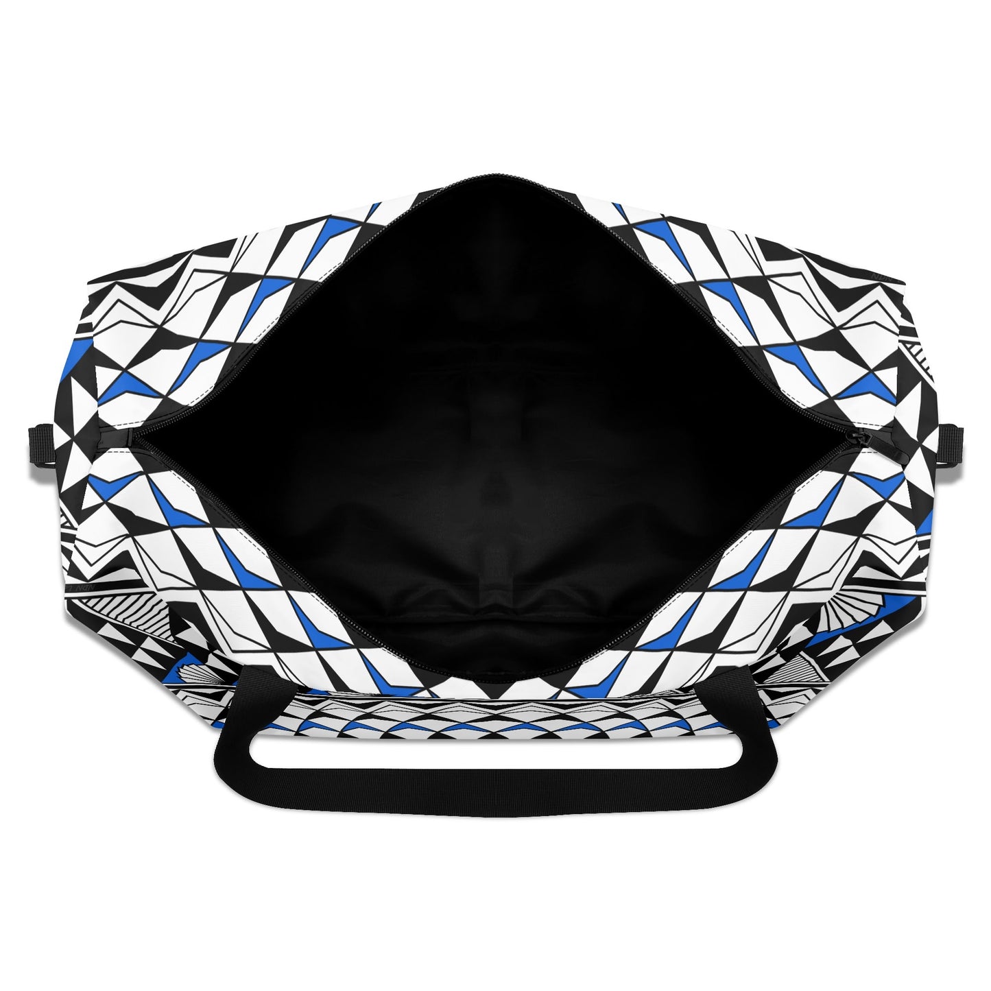 Sun and Rain in Blue Duffle Bag