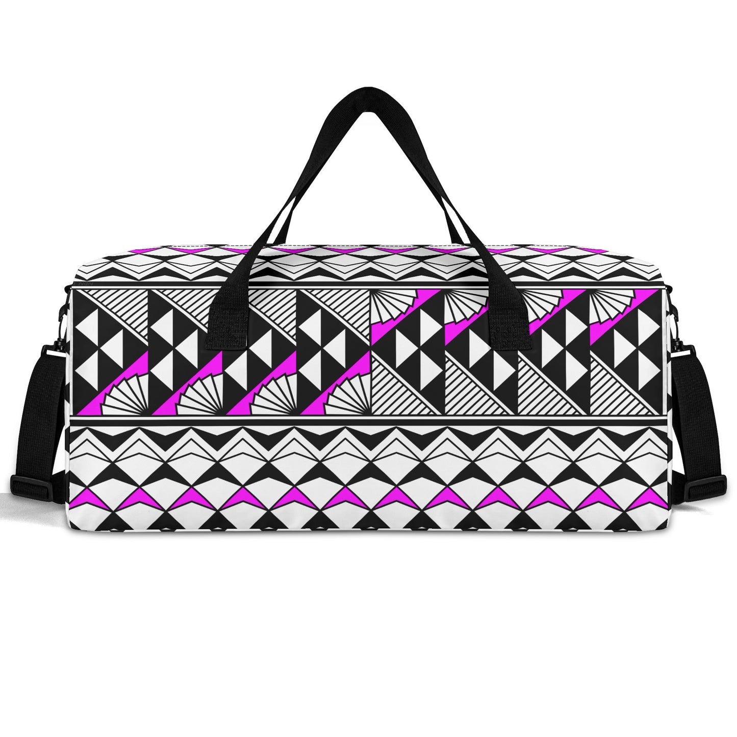 Sun and Rain in Pink Duffle Bag