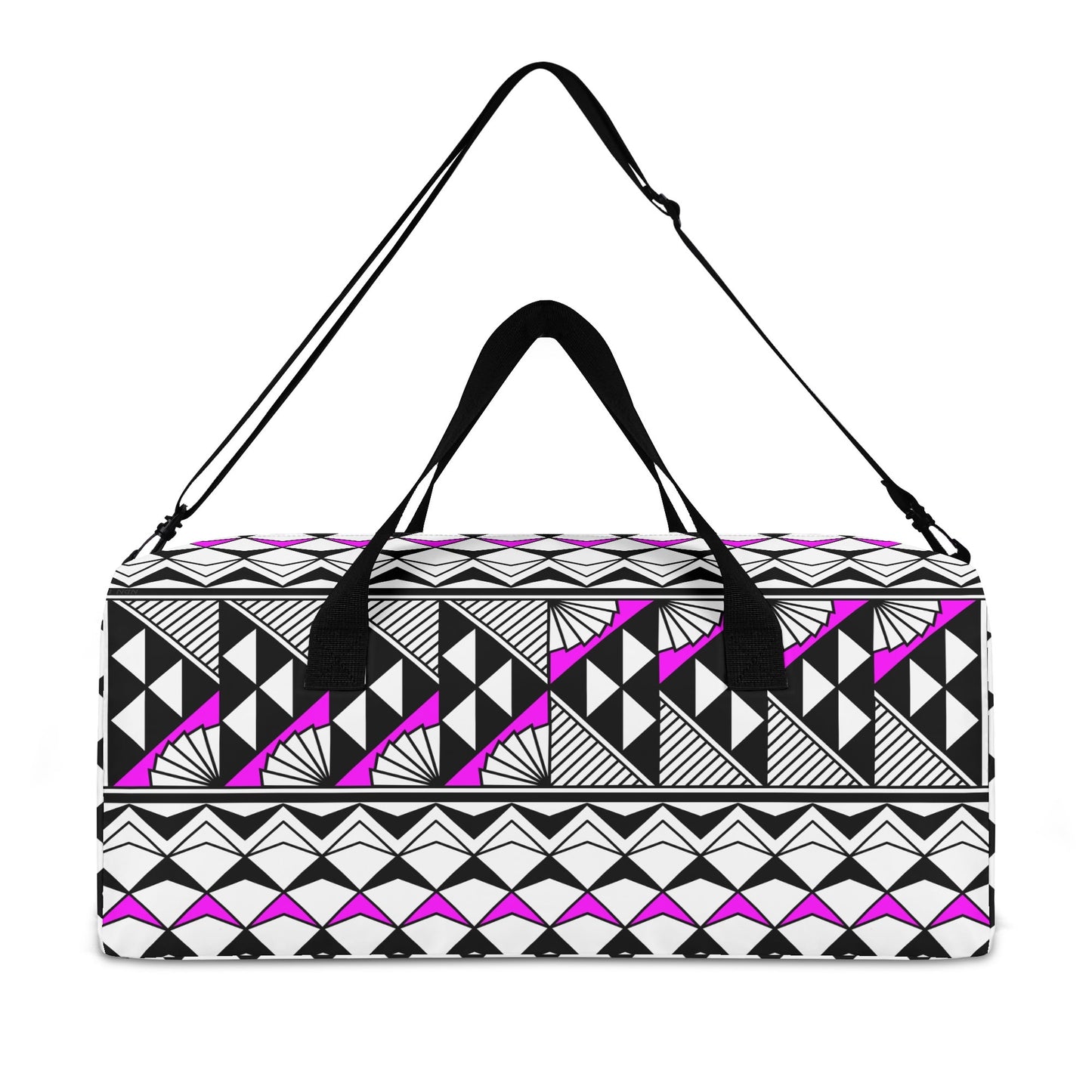 Sun and Rain in Pink Duffle Bag