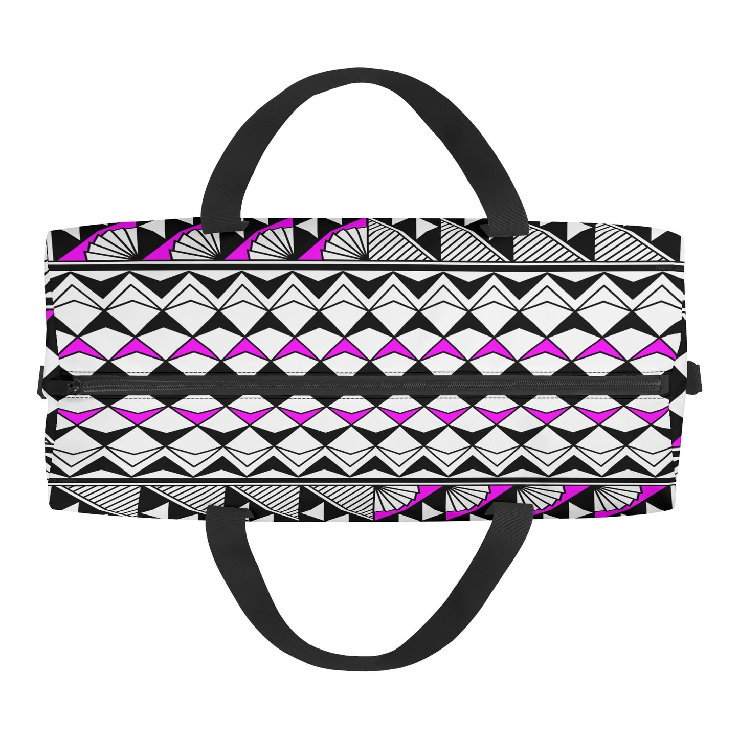 Sun and Rain in Pink Duffle Bag