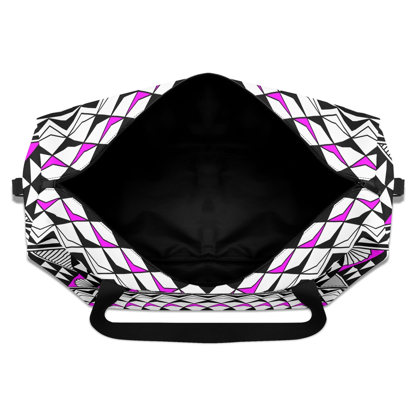Sun and Rain in Pink Duffle Bag