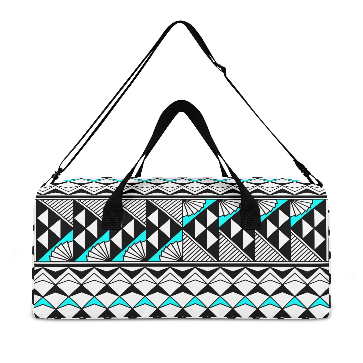 Sun and Rain in Turquoise Duffle Bag