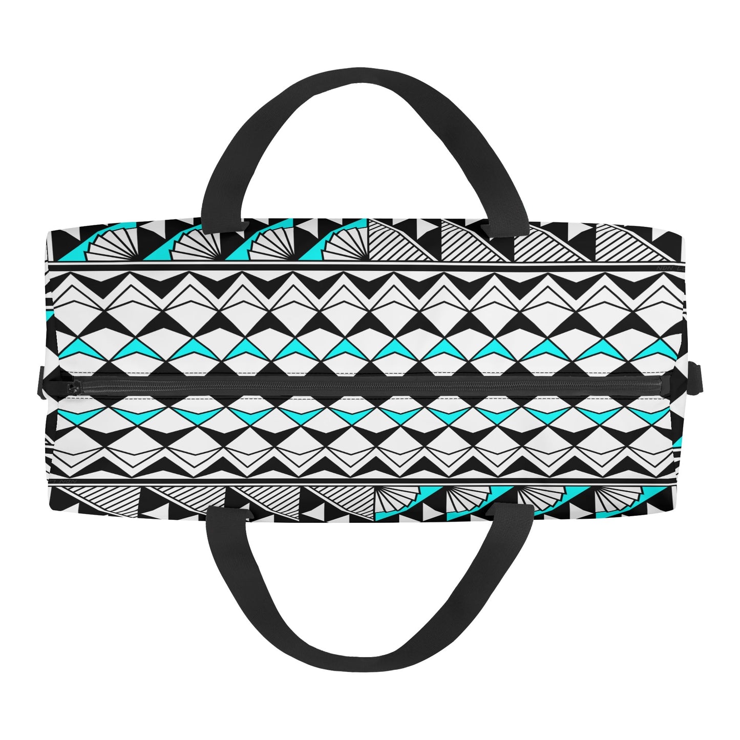 Sun and Rain in Turquoise Duffle Bag
