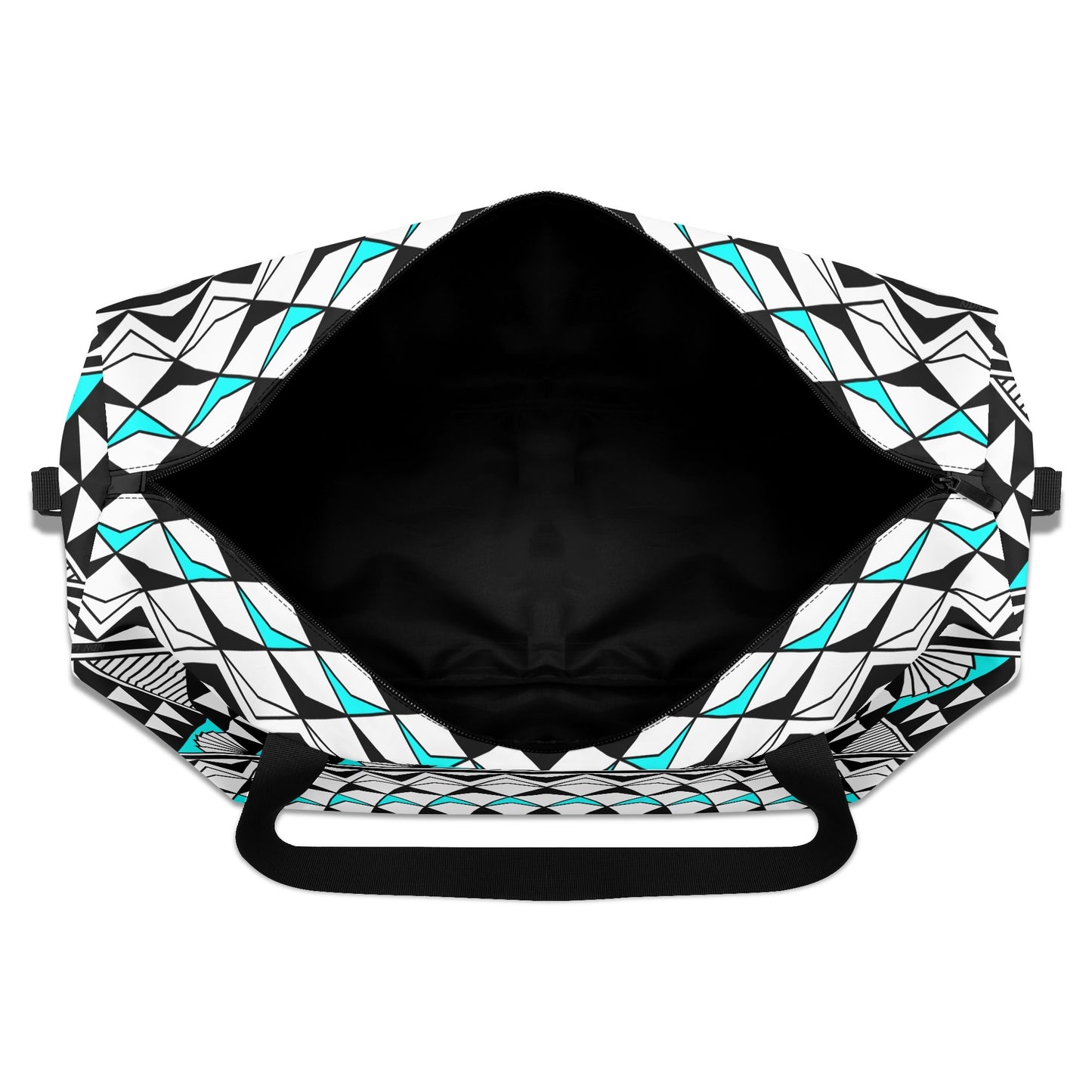 Sun and Rain in Turquoise Duffle Bag
