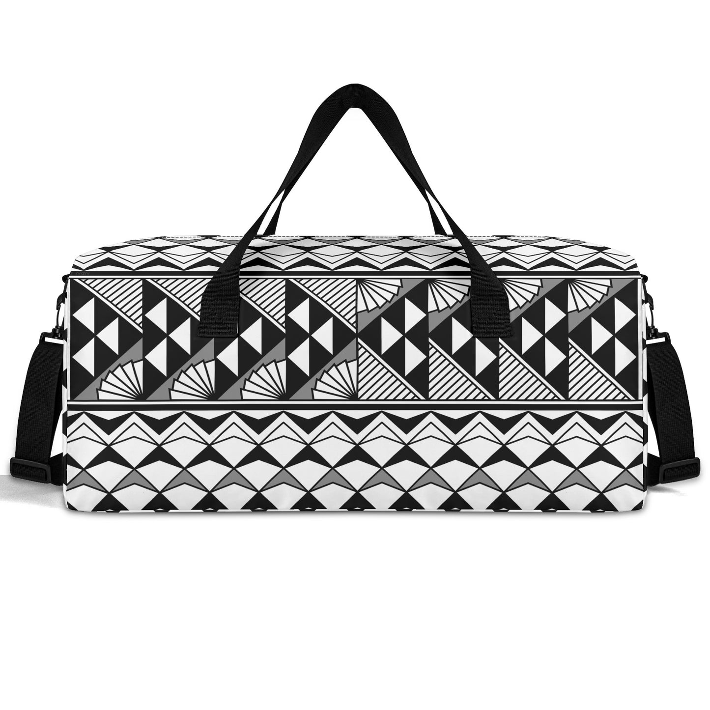 Sun and Rain in Gray Duffle Bag