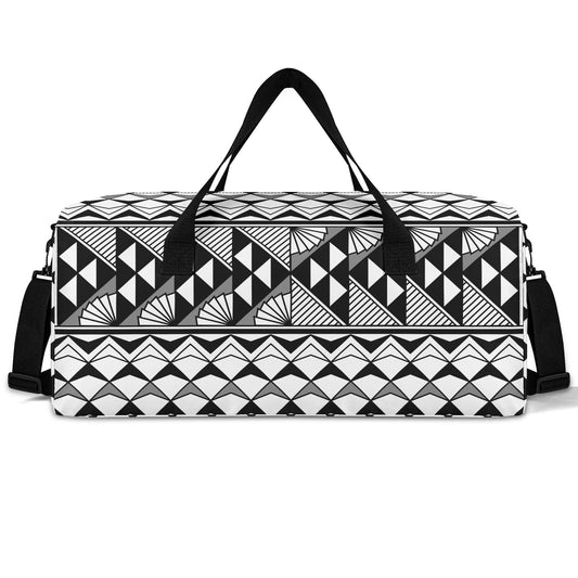 Sun and Rain in Gray Duffle Bag