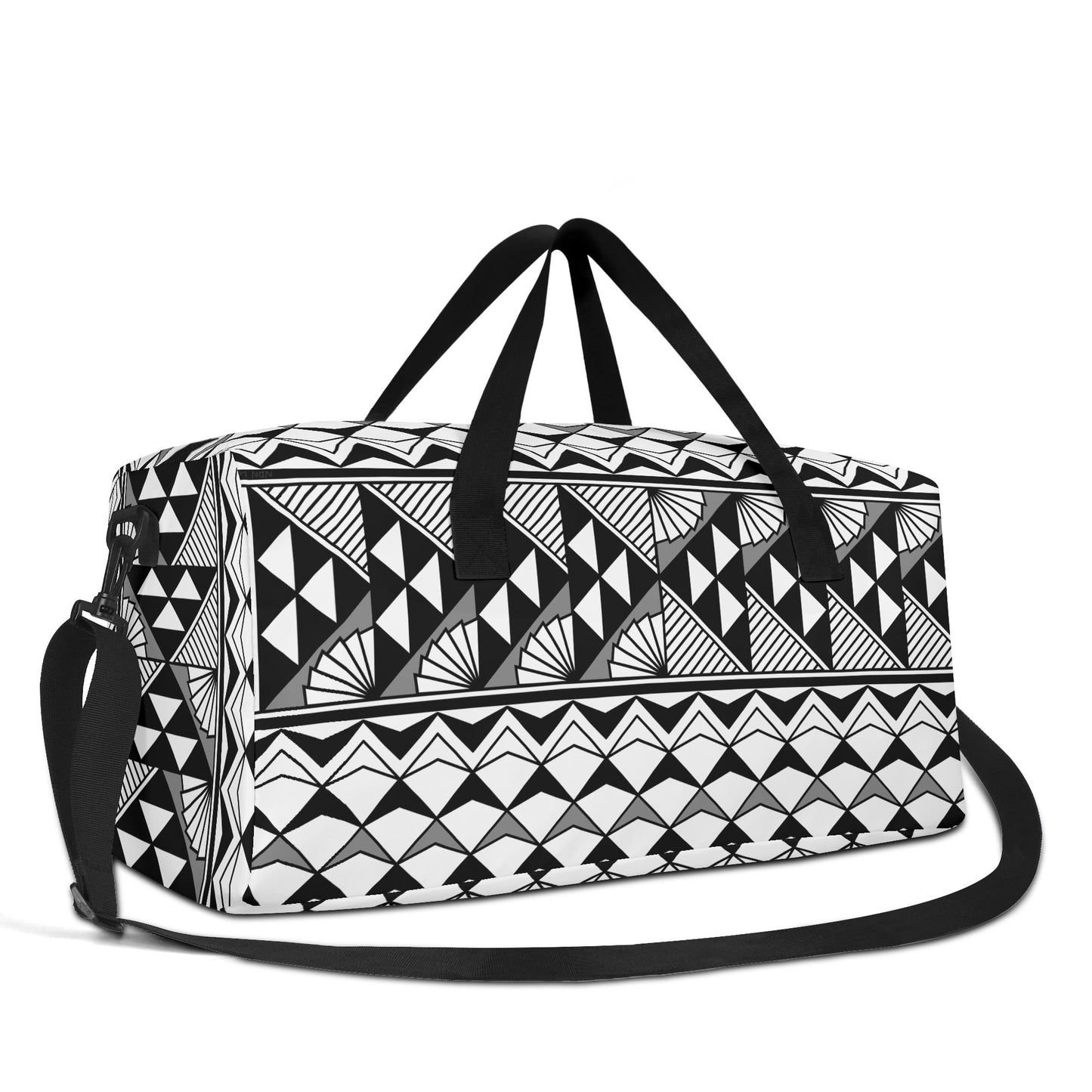 Sun and Rain in Gray Duffle Bag